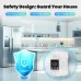 MOES 80A WiFi Tuya Smart Circuit Breaker Alarm Threshold Set Electricity Monitor V0 Fireproof Retardant APP Control With Alexa