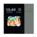F3 Pro Tuya Zigbe 3.5 Inch Smart Wall Switch Touch Screen 4 Groups Switch Smart Home Radar Sensor 8-way Dimming Curtain Scene Switch