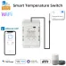 EWeLink Smart WiFi Temperature Humidity Controller Switch 20A 3800W High Power with Temp Sensor Automation Timer Remote App Voice Control with Alexa Google Home