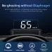 C100 Car OBD HD Speed Projector HUD Head-up Display Auto Speedometer KMHMPH Compatible with Most Cars