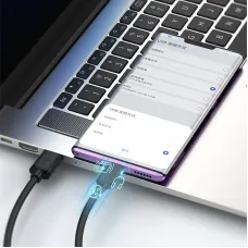 3A 60W USB-A to Type-C Cable Fast Charging Data Transmission Tinned Copper Core Line 0.5M/1M/2M Long for iPhone 16 16 Plus 15 Pro 15 Pro Max for Huawei Mate XT for Xiaomi 15pro for Samsung Galaxy Z Flip6