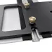 ENJOYWOOD Aluminum Alloy Track Saw Square Guide Rail Angle Stop Woodworking 90 Degree Right Angle Guide Plate Square Cutting Everytime for Makita / Festool