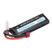MARSLIPO 7.4V 2200mAh 100C 2S Lipo Battery T Plug with XT60 Adapter for RC Models