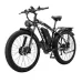 USA DIRECT KETELEK800 Electric Bike 48V 23Ah Battery 1000W*2 Dual Motors Recommended Top Speed 25KM/H 26inch Tires 50-80KM Mileage Range 180KG Max Load Electric Bicycle