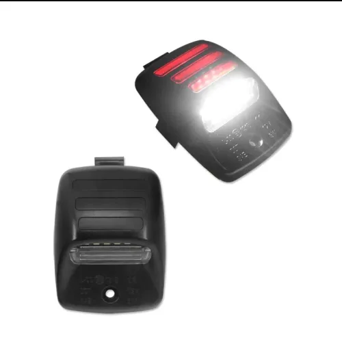 2Pcs LED Car License Plate Lights Lamp Assembly Replacement For Toyota Tacoma 2005-2015 For Tundra 2000-2013