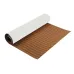 2400x1200x6mm EVA Foam Brown Faux Teak Boat Flooring Decking Sheet Pad