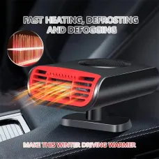 12V 150W Portable Car Heater Cooling Heating Defrost Defog Aromatherapy Function 180 Degree Rotation Fast Heat for Sedan SUV Truck Van MPV Mini Car