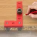 2-10mm Dowel Jig Square Center Finder Woodworking Tools Drill Guide for Straight Holes Self Centering Line Scriber