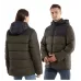 TENGOO HJ-15G Heating Jacket 15 Heated Areas Coat Army Green Fashion USB Charging Winter Plus Size Warm Outdoor Hiking Camping Electric Heating Jacket