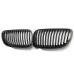 Front Kidney Grille Grills Matte Black for BMW E92 E93 3-Series LCI Face Lift 2DR
