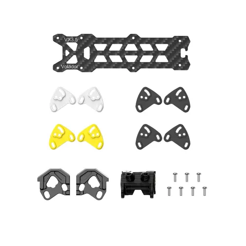 FlyfishRC Volador II VX3.5 Frame O4 Upgrade Part Kits With Top Plate for 3.5 Inch FPV Racing Drone