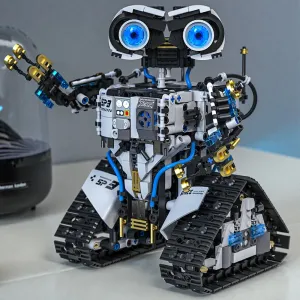 TUOMU T1107 1468pcs Dual-mode Spaceship Robot Combination 2-in-1 Building Block Assembly Kit Kid Christmas Gift