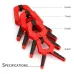 4-9 Inch Spring Clamps High Hardness Engineering Plastic G Style Design 50-100mm Maximum Opening Ideal for Woodworking Clamping