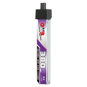 6Pcs Gaoneng 3.8V 380mAh 60C 1S LiHV Battery A30 Plug With Adapter Cable for BetaFPV Meteor65 Pro Happymodel Mobula6 HD