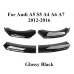 Front Bumper Splitter Lip Front Bumper Spoiler Diffuser Body Modification Kit For Audi A5 S5 A4 A6 A7 2012 2013 2014 2015 2016
