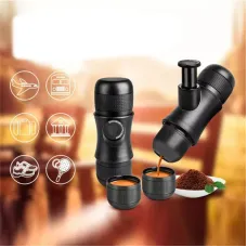 Comfook Mini Portable Hand-Powered Espresso Coffee Machine Portable Hand Press Espresso Coffee Machine for Home Office Travel Outdoor