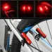 Bike Rear LightUSB Rechargeable Bicycle Tail Light For Cycling Helmet Backpack Safety Warning TailLight