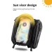 BENGGUO Bike Top Tube Bag Touchscreen 6.5'' Phone Holder Case Waterproof Reflective Large Capacity Front Beam Bag for MTB