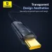 Baseus Explorer Series PD100W Type-C to Type-C Cable Fast Charging Data Transmission Copper Core Line 1M/2M Long for iPhone 15 15 Plus for Huawei Pura 70 Ultra for Xiaomi Civi4 Pro