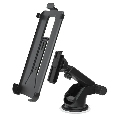 Ulefone Car Phone Holder Adjustable Telescopic Arm 360 Rotation Strong Suction Cup Universal Dashboard Windshield Mount Sturdy Grip for Armor X Series Smartphones