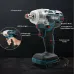 Drillpro 18V 0-3200RPM Cordless Impact Wrench Driver Brushless Motor With LED Light Electric Wrench Adapted for Makita DTW285Z