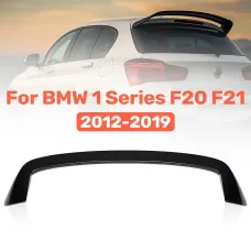 Rear Roof Wing P Style Body Kit For BMW 1 Series F20 F21 2012-2019 Roof Spoiler Gloss Black Fiber Rear Wing