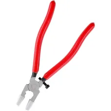 8PCS Glass Cutter Tool Kit Chrome Vanadium Steel Professional Glass Pliers Carbide Tip Cutter 0.079in to 0.787in Stained Glass Cutting Set