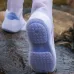 XANEBike Shoe Covers Waterproof Rain Booties Silicone Slip-resistant Rainy Day Thick Rain Boots Covers Foot Covers for Cycling