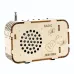 Small Science Technology Mini Wooden DIY Radio Models Handmade Homemade Assembly Puzzles Color Crafts