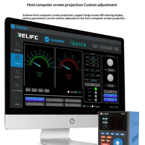 SUNSHINE P4 Pro Intelligent Power Supply 0-30V 0-6A Adjustable Voltage Current USB-C QC3.0 PD3.0 Fast Charging High Precision Laboratory Grade Power Supply