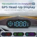 G9 Car HUD Head-up Display Car GPS Multi-function Speedometer Compass HD Head-up Display 360 Rotating Suction Fit All Vehicle