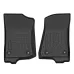 2xFront Floor Mats + 1xRear Floor Mat TPE Rubber For Jeep Wrangle Unlimited JL 4-Door 2018-2023