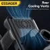ESSAGER X01 15W Car Wireless Charger Air Outlet Dual Coil Mount Stand One-Click Switch Fast Charging for iPhone 16 15 14 13 Pro Max for Huawei Mate XT for SAMSUNG XIAOMI