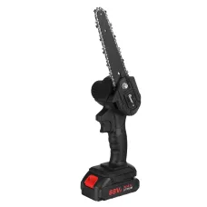 MUSTOOL 6 Inch 1200W Electric Chain Saw Pruning ChainSaw Cordless Woodworking Cutter Tool W/ None/1pc/2pcs Battery