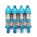 4PCS Upgraded Metal Parts Oil Filled Shock Absorbers Dampers for 1/14 ZD Racing MT16 Rlaarlo JIUSI MT14R PT14R RC Cars Vehicles Models Spare Accessories