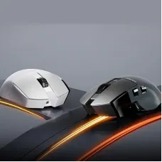 DAREU A980Pro Dual 8KHz Gaming Mouse Three-mode AIM-750U Nordic 52840 Chip 30000DPI 166H Battery Life 2.4G/bluetooth/Wired E-sports Gamer Mice 65g Lightweight for PC Laptop Computer