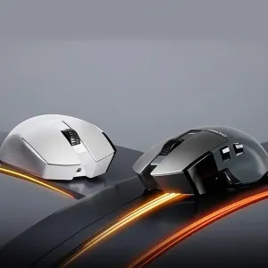 DAREU A980Pro Dual 8KHz Gaming Mouse Three-mode AIM-750U Nordic 52840 Chip 30000DPI 166H Battery Life 2.4G/bluetooth/Wired E-sports Gamer Mice 65g Lightweight for PC Laptop Computer