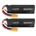 EU/USA DirectISDT BattAir 7.4V 5200mAh 50C 2S Second Generation Smart Lipo Battery XT90 Support APP Control for RC Car