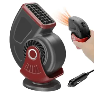 120W 2 IN 1 Cooling Heating Portable Winter Heater Warm Fan 12V Car Winter Windshield Defogger Home Car Dual-Purpose
