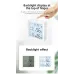 Smart Wireless Temperature Humidity Sensor with Advanced Bluetooth/WiFi Technology Adjustable Modes Low Power Consumption Ideal for Remote Home Monitoring and Smart Home Automation