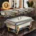 Warmounts 8QHigh Grade Chafing Dishes for Buffet, Chafers and Buffet Warmers Sets for Birthday, Wedding, Rolled-Edge Design with Gold and Silver, 2/4 Pack
