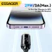 ESSAGER ES-X57 3A 29W Type-C to iP Digital Display Cable Fast Charging Data Transmission Copper Core Line 1M/2M Long for iPhone 15 14 13 Pro for Huawei Nova Flip for Xiaomi MIX Fold4 for Samsung Galaxy Z Flip6