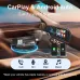 2-in-1 Wired to Wireless CarPlay Adapter /Android Auto Adapter Plug & Play 5GHz Wifi & Bluetooth 5.2 Support Online Upgrade