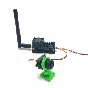 EWRF 5.8GHz 2W FPV Transmitter&1000TVL 120 FPV Camera  48CH, 3-5KM Range, 2.8mm CMOS for Long Range RC Drones