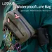 ZANLURLarge Capacity Fishing Tackle IPX6 Waterproof Bag Outdoor Waist Fanny Pack Crossbody Bag Lures Line Box Storage for Hiking Camping Fishing