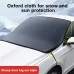 1PC Universal Car Windshield Sun Shade Snow Protector Cover Fit Anti-Frost Sunshade Snowproof For Most Cars SUVs Trucks