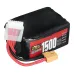 ZOP Power 22.2V 1500mAh 100C 6S LiPo Battery With XT60 Plug for SpeedyBee Master 5 V2 GEPRC MARK5 DC HD 6S CineApe35 6S FPV Drone