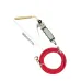 Liquefied Gas Welding Gun Double Switch Germany Style Soldering Torch Refrigeration Oxygen-Free Torches with 1.6m Rubber Hose