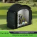 Xmund Outdoor Extra-Large Outdoor Bike Cover Tent, Fits 2-3 Bikes Cover, Withstand Wind, Rain and UV, Portable & Foldable for Garage/Garden Storage