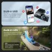 AZDOME Dash Cam M550 Max 4K+1K+2K Built-in GPS WiFi Car Dash Camera Front Inside Rear 3 Way IR Night Vision Car DVR Support Rear Cam